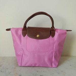 LONGCHAMP - Rose Le Pliage small tote